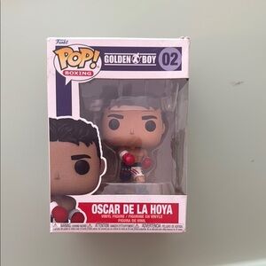 Funko Pop Oscar De La Hoya with Red Gloves